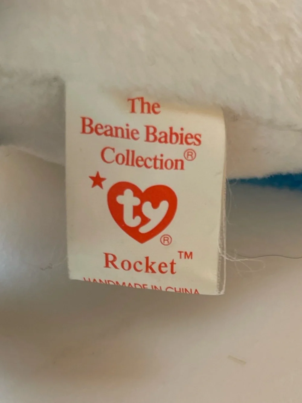 5 Vintage Ty Beanie Babies Birds  - Jabber, Rocket, Early, Stretch, Teenie Strut